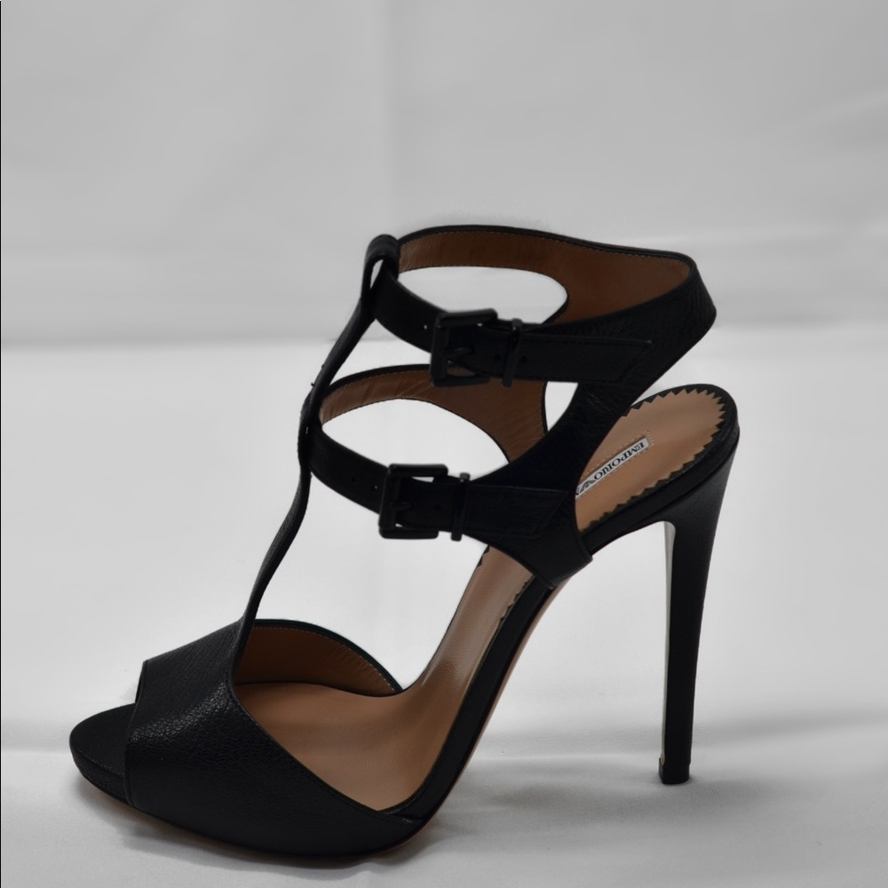 Emporio Armani black Women shoes size 8 Authentic